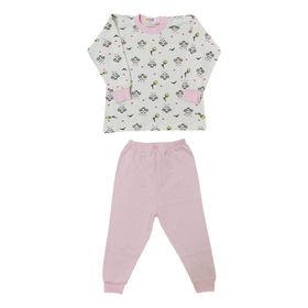 Sebi 2405 Pembe Bebek Pijama Takımı