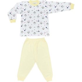 Sebi 2405 Sarı Bebek Pijama Takımı