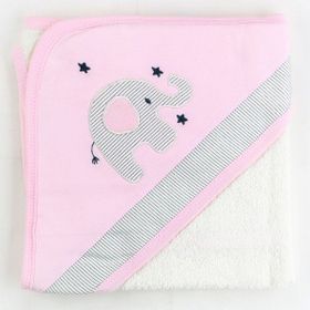 Sebi Pembe 9884 Filli Bebek Banyo Havlusu