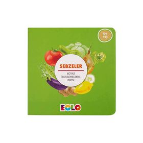 Sebzeler - Eğitici İlk Kelimelerim Dizisi - Eolo Eğitici Oyuncak Komisyon