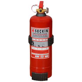 Seçkin 2 kg Kuru Kimyevi Tozlu Yangın Söndürme Tüpü