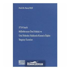 SEÇKİN YAYINCILIK KITAP MİLLETLERARASI ÖZEL HUKUK - NURAY EKŞİ