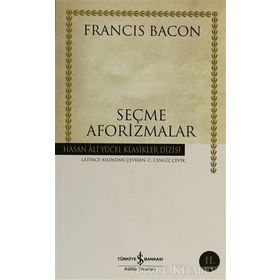SEÇME AFORIZMALAR (CILTSIZ) - FRANCIS BACON