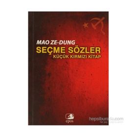 SEÇME SÖZLER KÜÇÜK KIRMIZI KITAP - MAO ZEDUNG