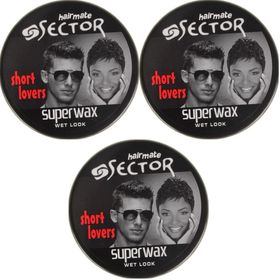 Sector 3x150 ml Wet Look Siyah Süper Wax