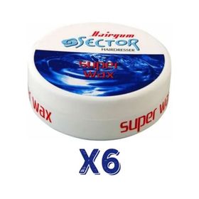 Sector 6x150 ml Hairmate Superwax Ultra Sert Mavi Wax