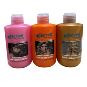 Sector Turuncu Dalgalı Saçlar 300 ml 3'lü 7/24 Saç Kremi