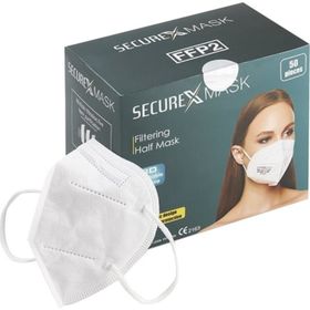 Securex FPP2 Ventilsiz 50'li N95 Maske