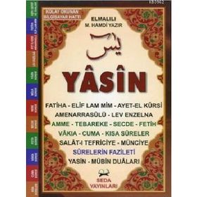 Seda Yayınları Yasin Tebareke Amme Türkçe Okunuş Ve Meali Orta Boy