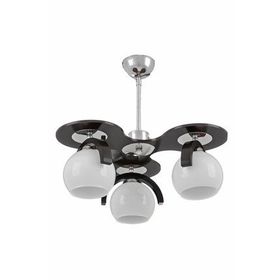 Sedef 3140-3BLK 3'lü Ahşap Avize