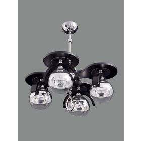 Sedef 3141-4BLK 4'lü Ahşap Avize