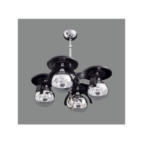Sedef 3141-4BLK 4'lü Ahşap Avize