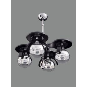 Sedef 3141-4BLK 4'lü Ahşap Avize
