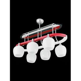 Sedef 8086 4RED Modern Ahşap 4lü Avize