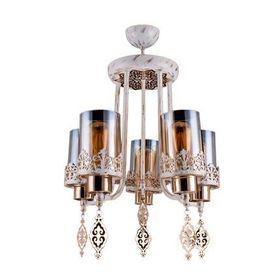 Sedef 9090-5 WGD 5'li Beyaz-Altın Beyaz Avize