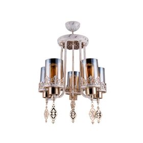 Sedef 9090-5 WGD 5'li Beyaz-Altın Beyaz Avize