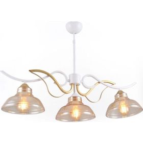 Sedef Avize 10070-3 Wgd 3'lü Beyaz Gold Avize