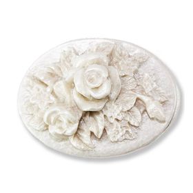 Sedef Çiçekli Kutu 4x4,5 cm 12 Adet Biblo