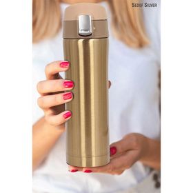 Sedef Silver 400 ml Çelik Termos Bardak