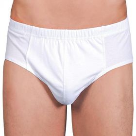 Sedef Yıldızı 12 Adet Beyaz Erkek Slip Külot