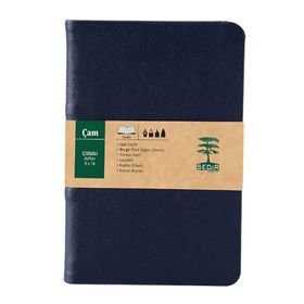 Sedir Defter Çam Serisi Lacivert 9x14 cm Çizgili Defter
