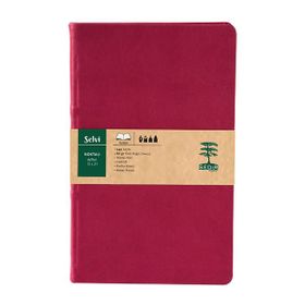 Sedir Defter Selvi Serisi Fuşya 13x21 cm Noktalı Defter