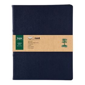 Sedir Defter Söğüt Serisi Lacivert 18,5x23,5 cm Çizgili Defter