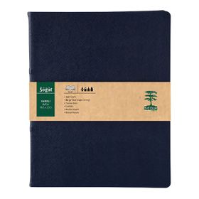 Sedir Defter Söğüt Serisi Lacivert 18,5x23,5 cm Kareli Defter