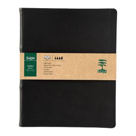 Sedir Defter Söğüt Serisi Siyah 18,5x23,5 cm Kareli Defter