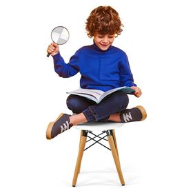 Seduna Eames Natural Beyaz Ahşap Ayaklı 2 Adet Sandalye