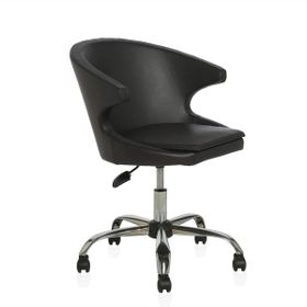 Seduna Koket Siyah Ofis Çalışma Koltuğu