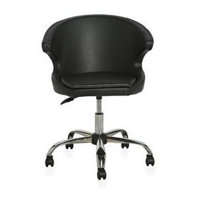 Seduna Koket Siyah Ofis Çalışma Koltuğu
