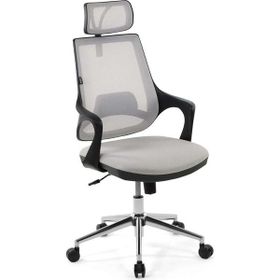 Seduna Skagen Headrest Gri Ofis Sandalyesi