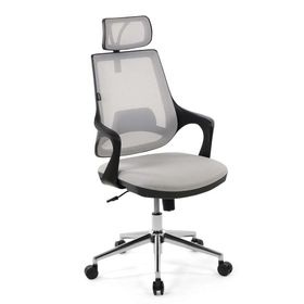 Seduna Skagen Headrest Gri Ofis Sandalyesi