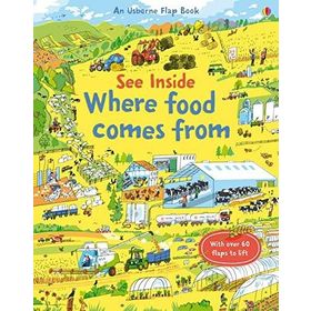 See Inside Where Food Comes From-Usborne Publishing