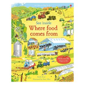 See Inside Where Food Comes From-Usborne Publishing