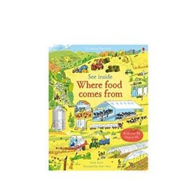See Inside Where Food Comes From-Usborne Publishing