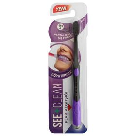 See+Clean Dental Mor Işıklı Diş Fırçası