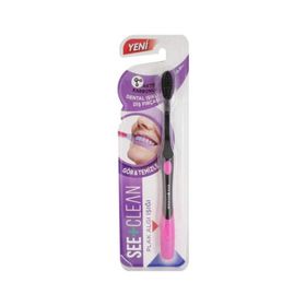 See+clean Pembe Plak Algılama Işıklı Diş Fırçası