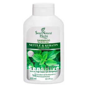 Seed Natural Herbs Isırgan Otu Keratin 400 ml Şampuan