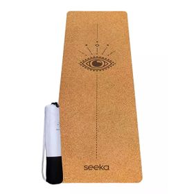 Seeka Yoga Cork Serisi Eye Yoga Mat