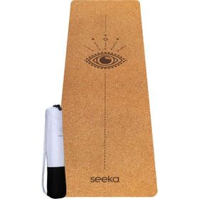 Seeka Yoga Cork Serisi Eye Yoga Mat