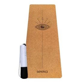 Seeka Yoga Cork Serisi Eye Yoga Mat