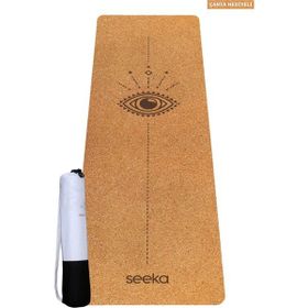 Seeka Yoga Cork Serisi Eye Yoga Mat