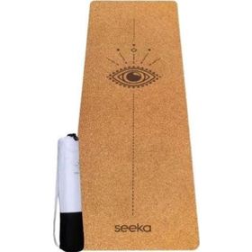 Seeka Yoga Cork Serisi Eye Yoga Mat