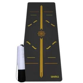 Seeka Yoga Pro Serisi Flow Sarı Yoga Mat
