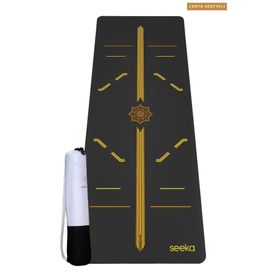 Seeka Yoga Pro Serisi Flow Sarı Yoga Mat