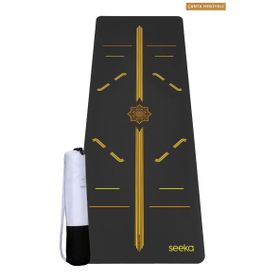 Seeka Yoga Pro Serisi Flow Sarı Yoga Mat