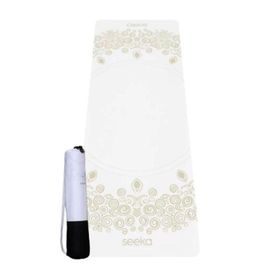Seeka Yoga Pro Serisi Rise Beyaz Yoga Mat