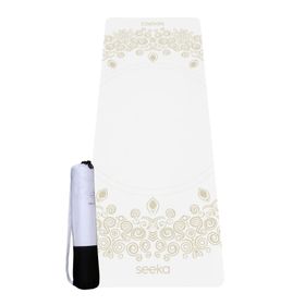 Seeka Yoga Pro Serisi Rise Beyaz Yoga Mat